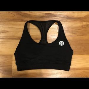 Black Hurley Sports Bra